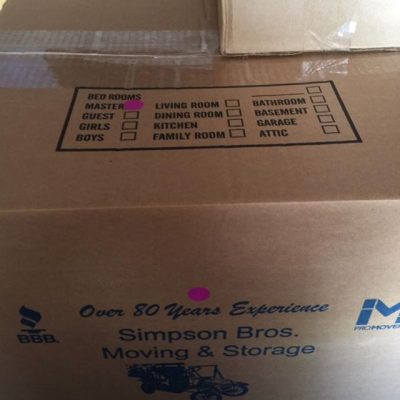 Simpson Brothers Movers Inc