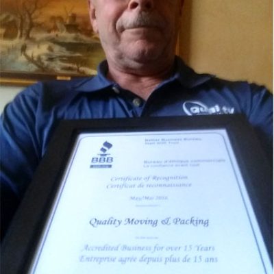 Quality moving and packing
